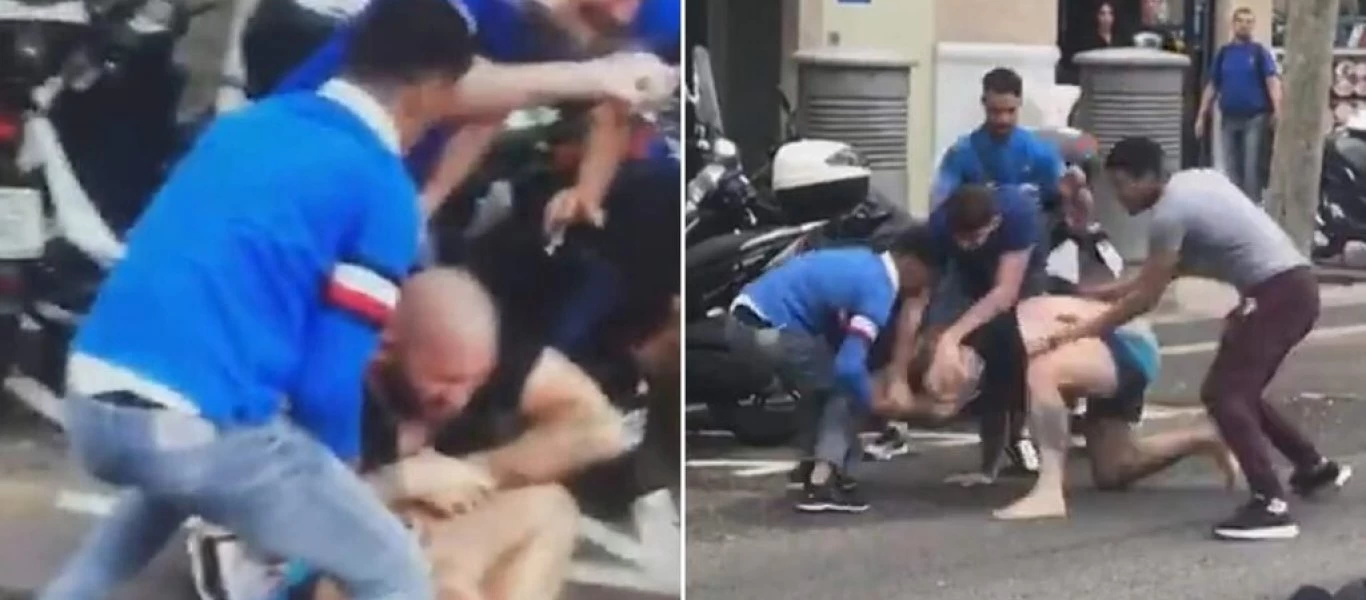 Τέσσερις Μαροκινοί έδειραν τουρίστα μπροστά στην κοπέλα του… για να του κλέψουν το ρολόι! (βίντεο)